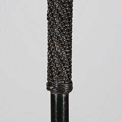 Whaler Made Fine Lady’s Baleen and Wood Walking Stick, 19th Century