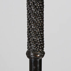 Whaler Made Fine Lady’s Baleen and Wood Walking Stick, 19th Century