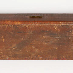 American Federal Tiger Maple Box, 19th Century
