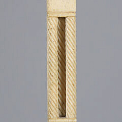 Whaler Made Antique Ball Grip Walking Stick, 19th Century
