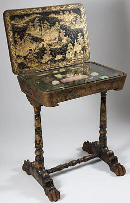 18-5511 Chinese Lacquer Sewing Table B_IMG_9975 4