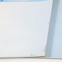 Decorative Painted “Mixed Flowers in a Pot” Cut Wood Fireboard