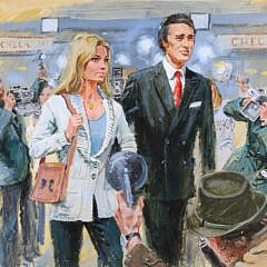 Mogens Amdi Thorsen Tempera on Board “Paparazzi”