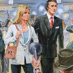 Mogens Amdi Thorsen Tempera on Board “Paparazzi”