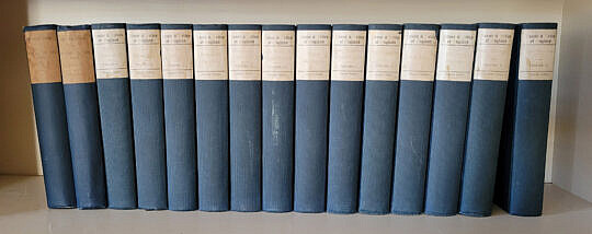 Thirteen Volumes: "Beaur & Belles of England Imperial Edition Collection" and International Limited Edition "Peveril of the Peak"