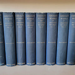 Twenty One Volumes: “Thomas Carlyle’s Complete Works” The Sterling Edition