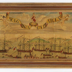 24-3527 Perspective View of the Blockade of Boston Harbor A_IMG_0050 2