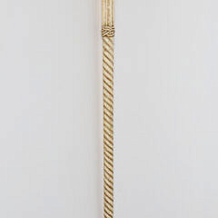 Whaler Made Fine Antique Whale Ivory And Whalebone Walking Stick, 19th Century