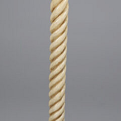Whaler Made Whalebone Walking Stick, 19th Century