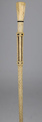 Whaler Made Architectural Walking Stick, 19th Century