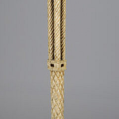 Whaler Made Architectural Walking Stick, 19th Century