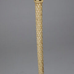 Whaler Made Architectural Walking Stick, 19th Century