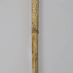 Whaler Made Architectural Walking Stick, 19th Century