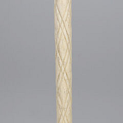 Whaleman Carved Bird Head C-Grip Walking Stick, 19th Century