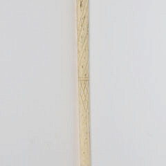 Whaleman Carved Bird Head C-Grip Walking Stick, 19th Century