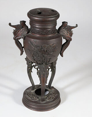 Chinese Bronze Incense Burner, 19th Century 