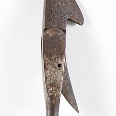 Cast Iron Toggle Harpoon, 19th Century
