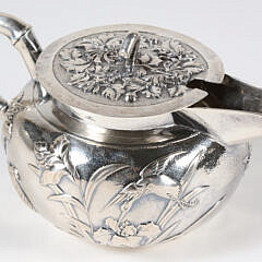 Chinese Export Silver Covered Creamer, Stamped Shanghai