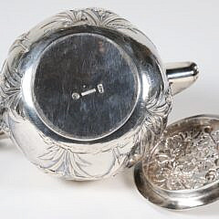 Chinese Export Silver Covered Creamer, Stamped Shanghai