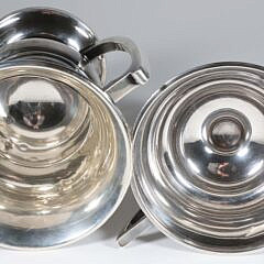 Two Sterling Silver Double Handled Trophies “Penang Swimming Club”