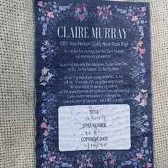 Vintage Claire Murray Nantucket Hand Hooked Carpet Rug, 20th century