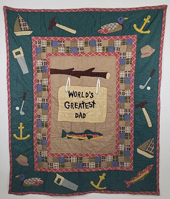 4050-955 Dad Quilt A