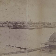 Antique Photograph of Brant Point Nantucket