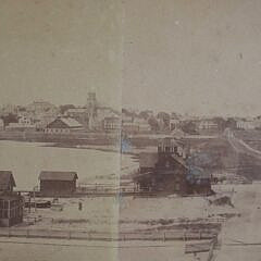 Antique Photograph of Brant Point Nantucket