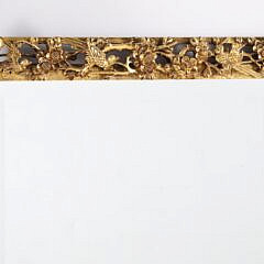 Chinese Carved Giltwood Framed Mirror