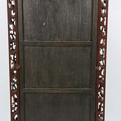 Chinese Carved Giltwood Framed Mirror