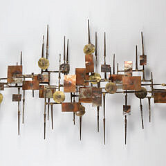 Contemporary Mixed Metal Sculpture, third quarter of the 20th century