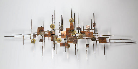 Contemporary Mixed Metal Sculpture, third quarter of the 20th century
