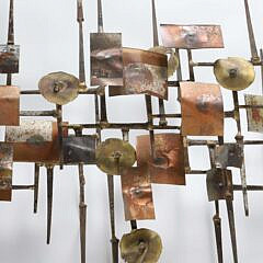Contemporary Mixed Metal Sculpture, 3rd Quarter of the 20th Century