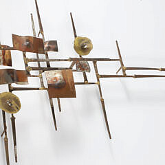 Contemporary Mixed Metal Sculpture, 3rd Quarter of the 20th Century
