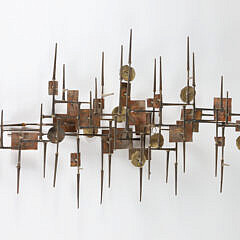 Contemporary Mixed Metal Sculpture, 3rd Quarter of the 20th Century