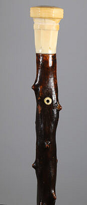 57-5490 Sailor Made Walrus Ivory Walking Stick A_IMG_0243