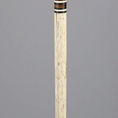 Whaler Made Lady’s Naughty Leg Cane, circa 1870