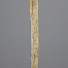 Whaler Made Ball Grip Walking Stick, circa 1860