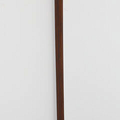 Whaler Made Clenched Fist Walking Stick, Mid-19th Century