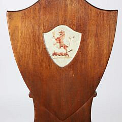 Mahogany Shield Back Hall Chair Possibly by Gillows, 19th Century