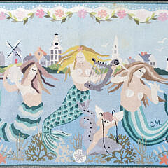 4042-955 Claire Murray Mermaid Rug A