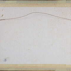 George C. Thomas II Watercolor on Paper View of Boatyard “By the Way Nantucket”, circa 1952