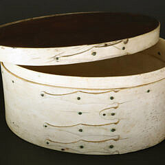 Antique Whalebone Ditty Box, 19th Century