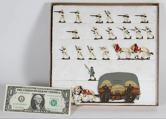 101 Vintage Boxed Set of Military Lead Figures A_IMG_5138