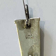Vintage Sterling Silver Nantucket Basket Pendant – Broach