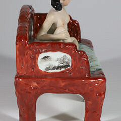 Chinese Porcelain Erotica Figural Group, Republic Period, Minguo 1912-1949