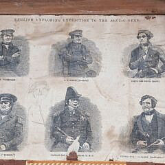 Mariner’s Tropical Woods Inlaid Box, circa 1870