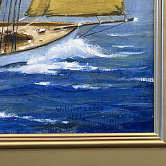 William Lowe Oil on Linen “Great Sailing Day”