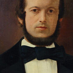 Oil on Canvas “Portrait of Captain John Crosby of Nantucket”