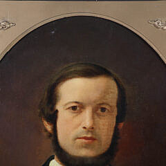 Oil on Canvas “Portrait of Captain John Crosby of Nantucket”